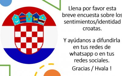 Nos interesa que seas parte de este estudio en el marco del Proyecto para fortalecer la identidad croata
